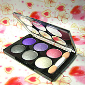 alpha - 6 farger makeup øyenskygge palett