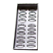 moda cílios 06 # - olhando muito natural 10 pares por caixa (jjm041)