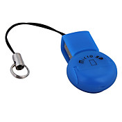 World's Smallest MicroSD TransFlash TF SD/SDHC USB 2.0 Card Reader Keychain