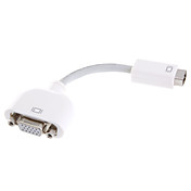 Mini DVI macho a hembra adaptador vga