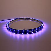 luzes do carro decorativa 1210-120cm (azul)