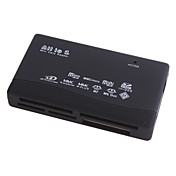 All-in-1 Mini USB 2.0 Card Reader (Black)