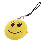 smiley vorm led sleutelhanger zaklamp