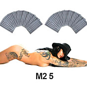 50 pezzi sterilizzata taglia 5 doppi magnum stack (m2) aghi per tatuaggio (035.903,16)