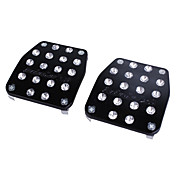 slip-proof kjøretøy gass-brems-clutch pedaler kit (3-delt sett)