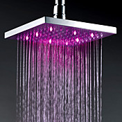 12 inch verchroomde messing vierkante LED regendouche (0.913 -8.106)