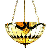 MOULINS - Lustre Tiffany com 3 Lâmpadas
