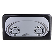USB 10-12inch Mini notebook cooler pad with light