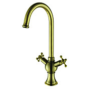 Antique brass Bathroom Sink Faucet (Tall)