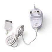 Caricabatteria da viaggio per 4/3g/3gs iphone, ipod (uk)