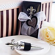 "Fleur-de-lis" elegante cromo tappo di bottiglia