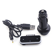 LCD FM-Zender + Autolader Voor iPod/iPhone 4
