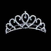 lega belle nozze con il ceco strass tiara / copricapo
