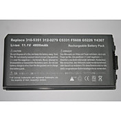 vervangende Dell laptop batterij voor de Latitude D810 gsd0811 (11,1 V 4800mAh)