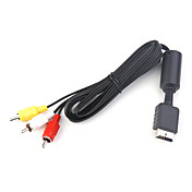 Lyd og video A / V-kabel til PS2