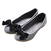 tissu supérieur appartements talon plat avec bowknot chaussures de sport / Lune de miel (plus de couleurs)