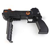 Machine Uzi Gun Adapter for PS3 Move Motion Controller (Black)