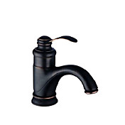 Oil-rubbed Bronze Single Handle Centerset Bathroom Sink Faucet(1039-MA1111)