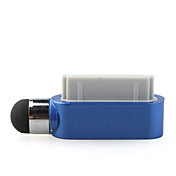 pantalla táctil pluma lápiz táctil para IPAD y el iPhone con el anti-polvo tapón (azul)