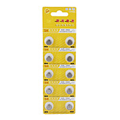 AG9 394A 1.55V ad alta capacità alcaline batterie a bottone (10-pack)