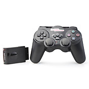 nj206 2,4 GHz RF trådløst spil joypad til PS2 (sort)