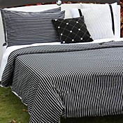delanc de 5 pièces reine housse de couette (gris foncé)
