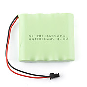 1800mAh 4.8v AA Ni-MH batería recargable (4-pack)