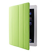PU Ledertasche für Apple iPad 2 (Sleep / Wake-up Funktion, grün)