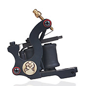 Cast Iron Wire-cutting Morden Tattoo Machine Shader Gun With 10 Wrap Coils