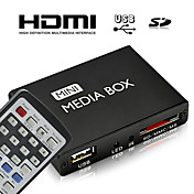 HD mini multi-media player kauko-ohjattu, HDMI