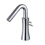 Contemporary Chrome Finish Kitchen Faucet