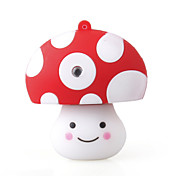 8gb cartoon paddestoel usb-stick (wit)