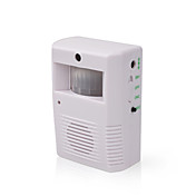 Compact Wireless Infrared Motion Detecting Door Chime with DIY Chime Sound Recorder
