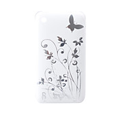Cartoon Transparent Edge Protective PVC Case Cover for iPhone 3G/3GS (White)