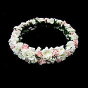Lovely Foam Flower Wedding Flower Flower Girl Wreath/ Headpiece