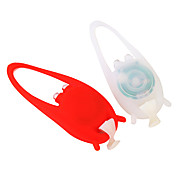 2 x fiets silicone luz lâmpada bike set