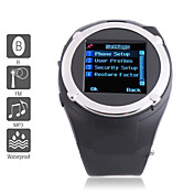 sport stil - 1,5 tommers klokke mobiltelefon klokke (FM, mp3 mp4-spiller, vanntett)