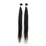 18 Inch Keratin Pre-bonded Nail-tip Indian Remy Hair Extensions 26 Colors Available