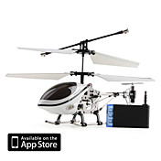 3-kanaals i-helicopter 777 tot 170 met gyro bestuurd door iphone / ipad / ipod iTouch (wit)