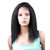brugerdefineret helblonde kinky lige 14 "Indian Remy Beyonce helblonde paryk 26 farver at vælge