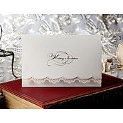 Hochzeitseinladung - süße Spitze (Satz 50)