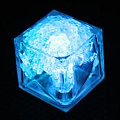 cubo di ghiaccio a forma di 7 colori cambia la luce di notte
