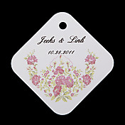 Personalized Favor Tags - Spring Blooming (set of 36)