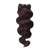 100% cabelo indiano de Remy 16 "máquina fez o corpo de onda trama 26 cores para escolher