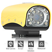 Bartle Frere - hd mini câmera à prova d'água esportes de ação com detector de movimento + 120 graus grande angular