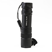 superhellen LED-Taschenlampe Schlüsselbund einzigartige Design schwarz