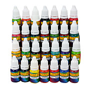 28 tinta de tatuagem cor definida 28 * 10ml