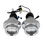 2.8 inch auto projector h1/h7/9005/9006 lens licht bi-xenon HID (blauw)