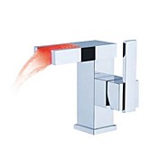 cambia colore portato cascata lavandino rubinetto del bagno - serie lama