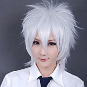 cosplay peluca inspirada en Gintama Gintoki Sakata